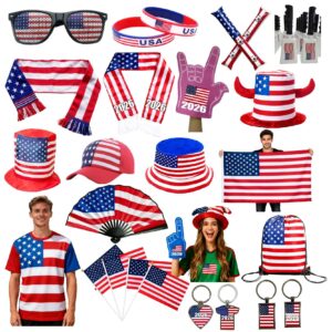 Custom USA CA  UK Flag Fan Gear & Accessories for 2026 Football Season