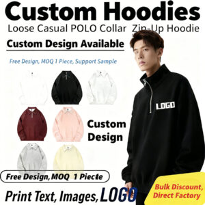 Custom Logo Printed Sweatshirt Hoodie | Low MOQ  Promotional Corporate Gifts