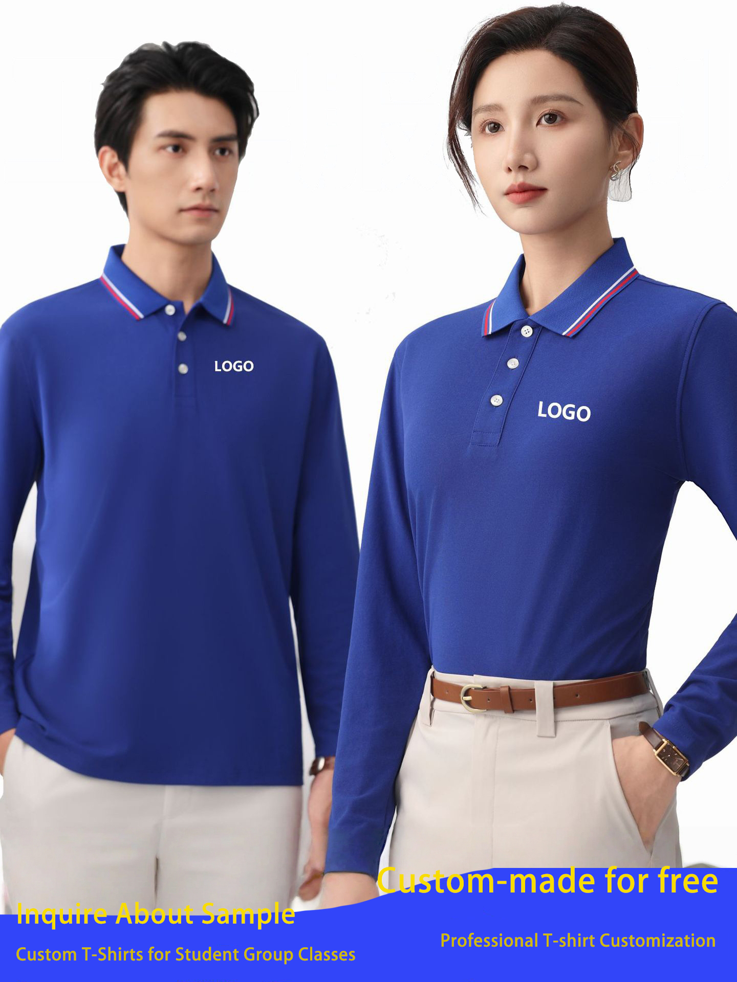Custom Logo Printed Polo Tshirts Free Design | Corporate Business Gifts