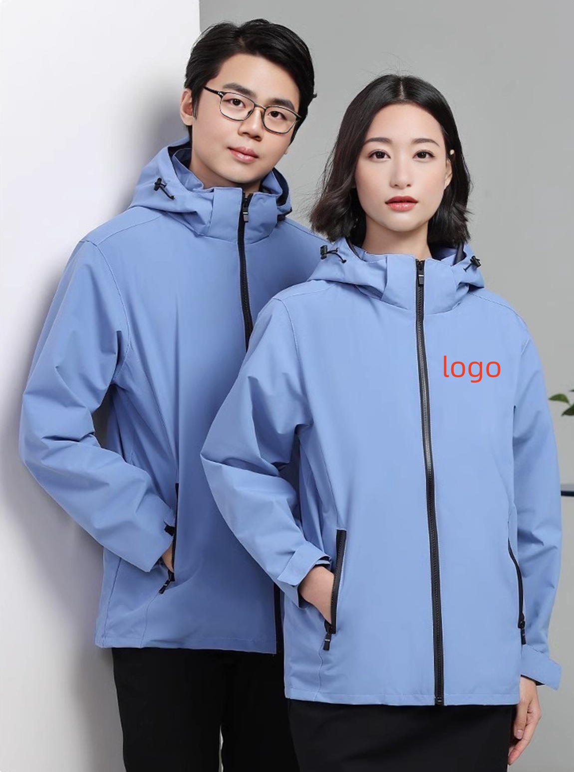 Custom Logo Printed Windproof Jacket| Low MOQ Promotional Corporate Gifts