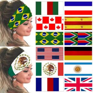 Customized National Flag Headbands for 2026 Soccer Championship | Bulk Order - Vangolux Gifts